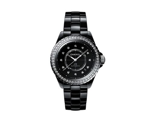 J12 Watch With Diamond Bezel Caliber 12.1, 38 mm