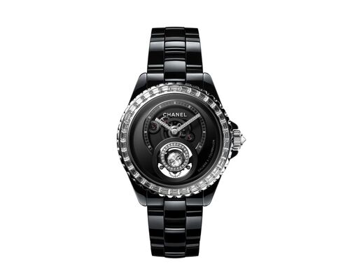 J12 Diamond Tourbillon Watch Caliber 5, 38 mm